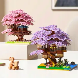 skibi store Konstruktionsbausteine Sakura Kirschblüten-Bausteinset 2151-tlg.