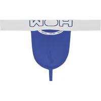 WOH String Sexy Fun blau/weiß XL 2er Pack