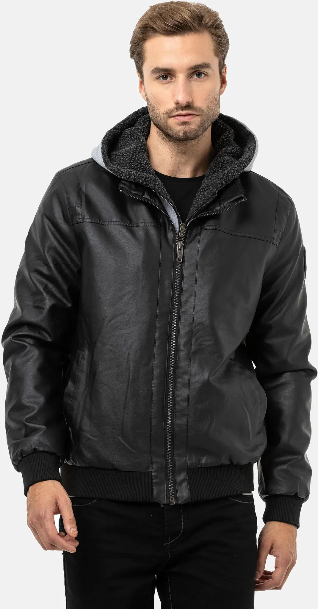 Lederimitatjacke CIPO & BAXX 