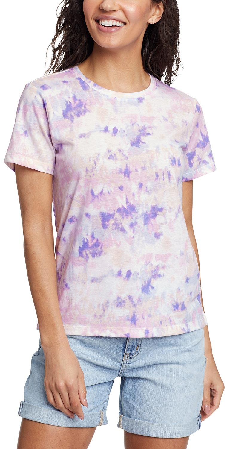 Eddie Bauer  Myriad Shirt - bedruckt Damen Violett Gr. XS