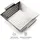 Blumtal Grillkorb 34 x 6 cm Edelstahl/Metall weiß