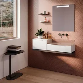 Emuca Setubal, 198 mm, Möbelgriff 10 Möbelgriffe Picanya, L198mm, 128mm Achsenabstand, Aluminium, Matt eloxiert, - Matte Anodized - One Size