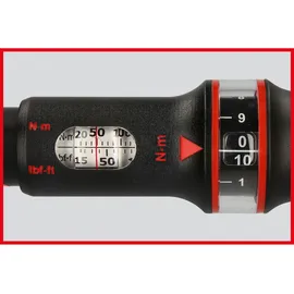 KS Tools ERGOTORQUEprecision 516.1522 Drehmomentschlüssel 3/8" 10-50 Nm