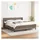 vidaXL Boxspringbett 180 x 200 cm Taupe