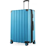 HAUPTSTADTKOFFER Q-Damm 4-Rollen 78 cm / 133 l cyanblau