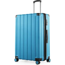 HAUPTSTADTKOFFER Q-Damm 4-Rollen 78 cm / 133 l cyanblau