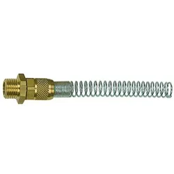 Starre Verschraubung, Knickschutzfeder, G 1/8", Schlauch-Ø 8x6