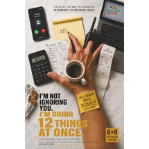 neti neti inc I'm Not Ignoring You. I'm Doing 12 Things at Once: Lined Notebook