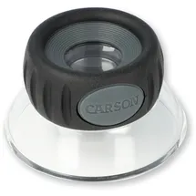 CARSON LumiLoupe Plus 17,5x Standlupe mit verstellbarem Fokus und Acrylsockel (LO-15)