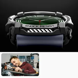 SPIGEN Rugged Armor Hülle Kompatibel mit Samsung Galaxy Watch Ultra