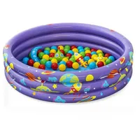 BESTWAY - Bällebad Weltraum 102x25cm Planschbecken Ballpool Kinder Spielzeug Kugel