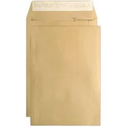 Clairefontaine 500x Versandtaschen haftklebend Kraft 162x229mm/C5 90g - Braun 742C