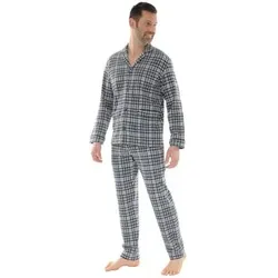 Pilus  Pyjamas/ Nachthemden JULIAN  in Grau, EU XXL