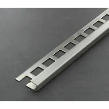 Proline Fliesenschiene Als Quadratprofil, Edelstahl (v2a) Gebürstet, Länge 2,50 M 11 Mm Fliesenprofil