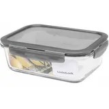 Lock & Lock LOCK&LOCK Vorratsdose Boroseal rechteckig 1l & Lock Frischhaltedose 1,0L eckig 200x152x74mm, transparent