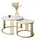 lookway LORI Gold Holzwerkstoff 70 x 48 x 70 cm
