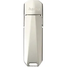 Hama Uni-C Deluxe USB-C 3.1, 256GB, 90MB/s, Silber