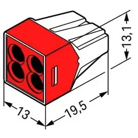 WAGO GmbH & Co. KG Dosenklemme 773-604