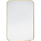 Kare Wandspiegel Simply 120 x 80 cm Gold