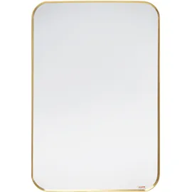 Kare Wandspiegel Simply 120 x 80 cm Gold