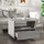 furnicato Couchtisch Grau Holzwerkstoff 55 x 40 x 55 cm