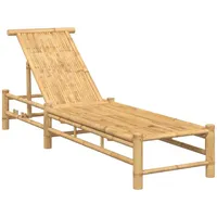 VidaXL Sonnenliege 55x199x30 cm Bambus