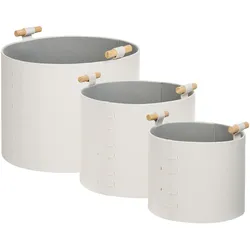 Accessoires ARAM Kunstleder Cremeweiß