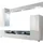 trendteam Wohnwand Dos weiß Hochglanz B/H/T: ca. 208x165x33 cm - Weiss