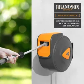 Brandson Wandschlauchbox 30 m schwarz
