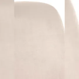 CLP Esszimmerstuhl Victoria Samt-Bezug creme