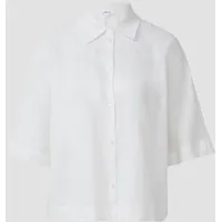 S.Oliver - Kurzarmbluse aus Leinen im Relaxed Fit Bluse