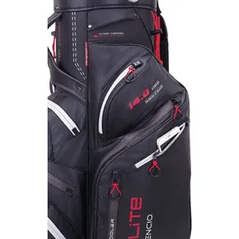 Big MAX Dri LITE Silencio 2 - Wasserabweisende Golftasche dunkelblau rot