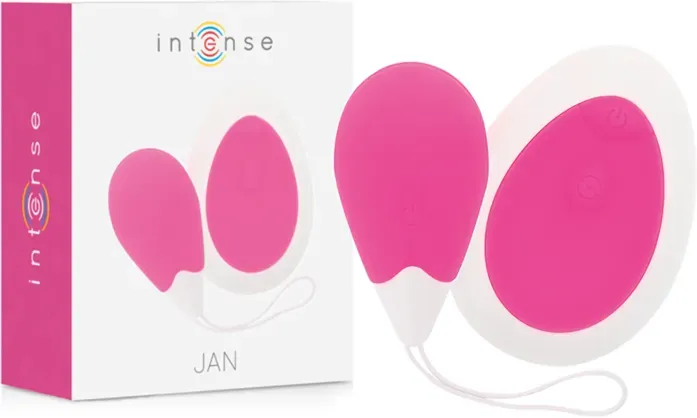 INTENSE - Jan Egg Vibrator mit Fernbedienung Rosa