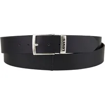 Levi's Gürtel Leder schwarz 125