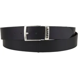 Levi's Gürtel Leder schwarz 125