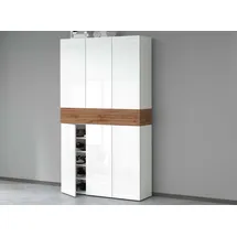 INOSIGN Savona Schuhschrank 114 x 35 x 200 cm weiß