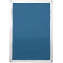 Lichtblick Dachfensterrollo Haftfix Hitzeschutz Verdunkelung 36 x 76,9 cm blau