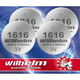 Wilhelm CR1616 3V 55 mAh 4 St.