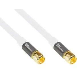 Good Connections Antennenkabel M2090 F-Stecker/F-Stecker 30 m Weiß
