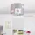 Paco Home Deckenleuchte "Cosmo 345", weiß, 1, Ø 38cm H: 24,5cm, Leuchten, Kinderlampe Deckenlampe LED Kinderzimmer Lampe Sternen Motiv E27, Kinderlampe