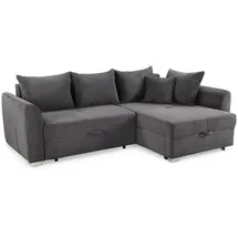 JOB Ecksofa Boomer Cord Grau