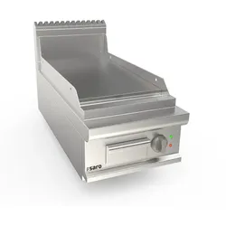 SARO Elektrogriddleplatte 400mm breit Tisch glatt LQ