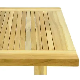 VCM Klapptisch 135 x 65 x 75 cm Braun