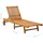 vidaXL Sonnenliege 114 x 63 x 85 cm Schwarz