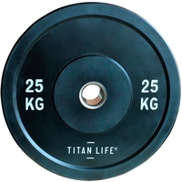 Titan Life Rubber Bumper Plate 25kg Hantelscheiben