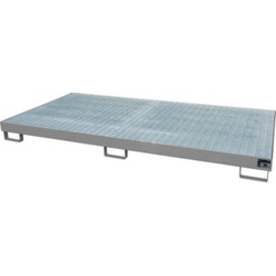 Bauer Südlohn Regalwanne RW-GR 2700-1, lackiert, Mausgrau