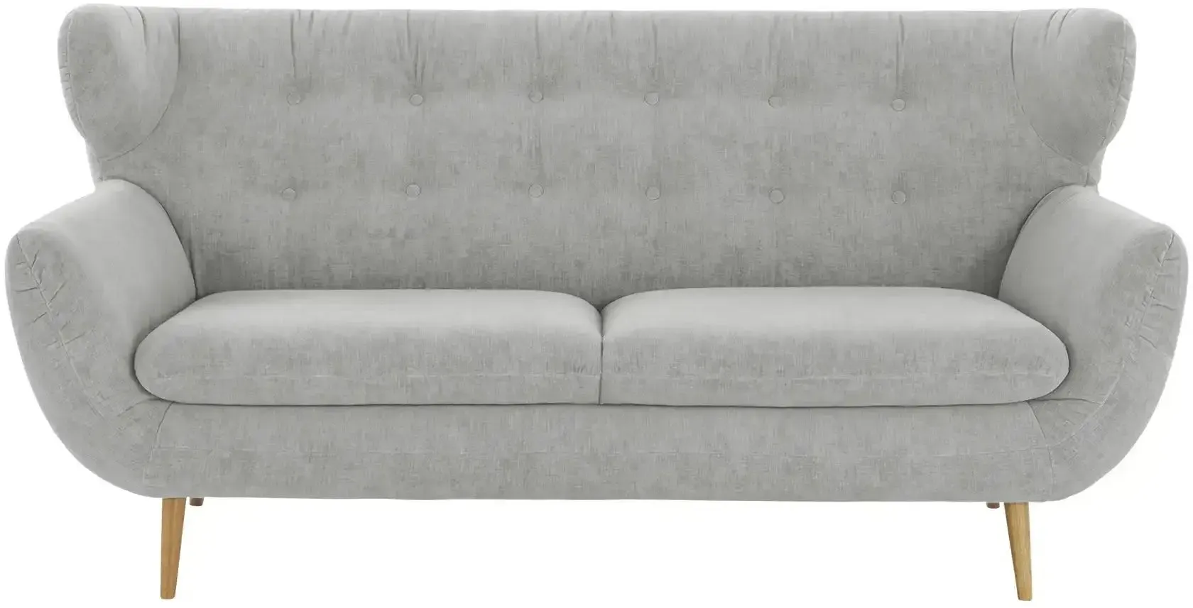 finya Sofa, 2,5-sitzig   Sortland ¦ grau ¦ Maße (cm): B: 200 H: 94 T: 95