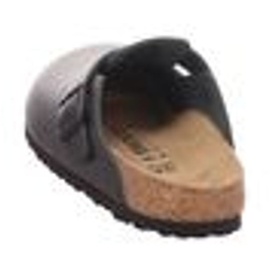 Birkenstock Boston Naturleder schmal schwarz 44