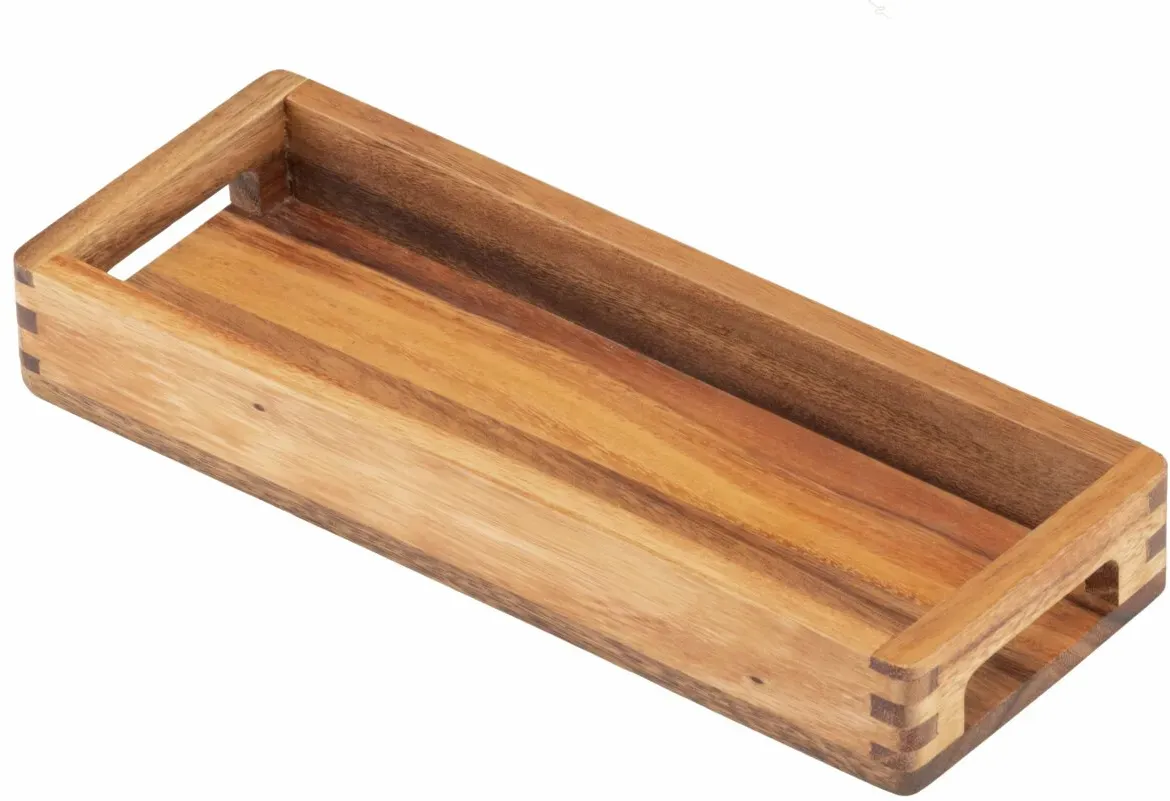 Zassenhaus Servier Tablett länglich - B/H/T ca. 12.00x32.00x4.50