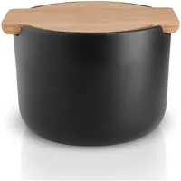eva solo Nordic Kitchen Salzdose Schwarz unbefüllt